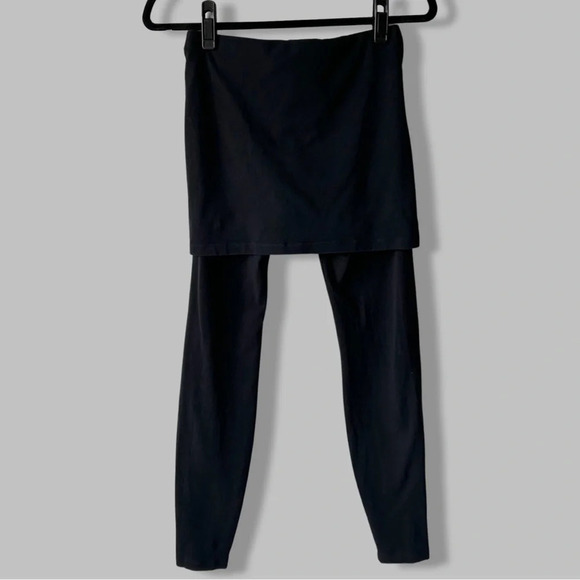 Cabi Black Mesh Skirted  Leggings - Picture 3 of 14